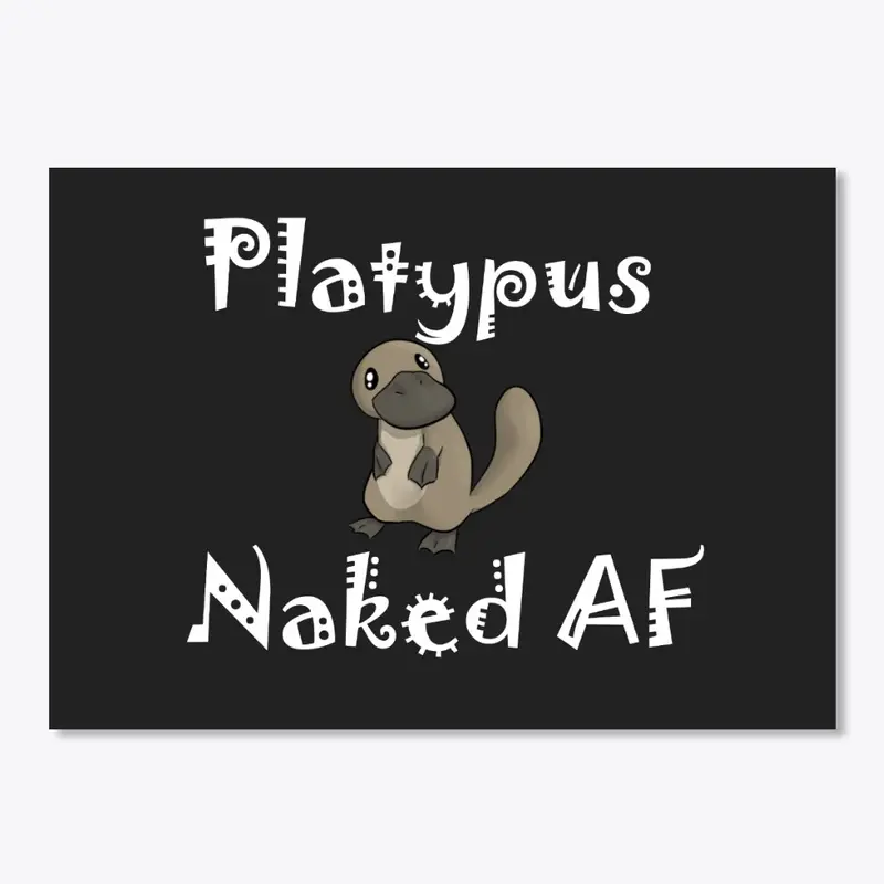 Platypus Life AF logo stuffs